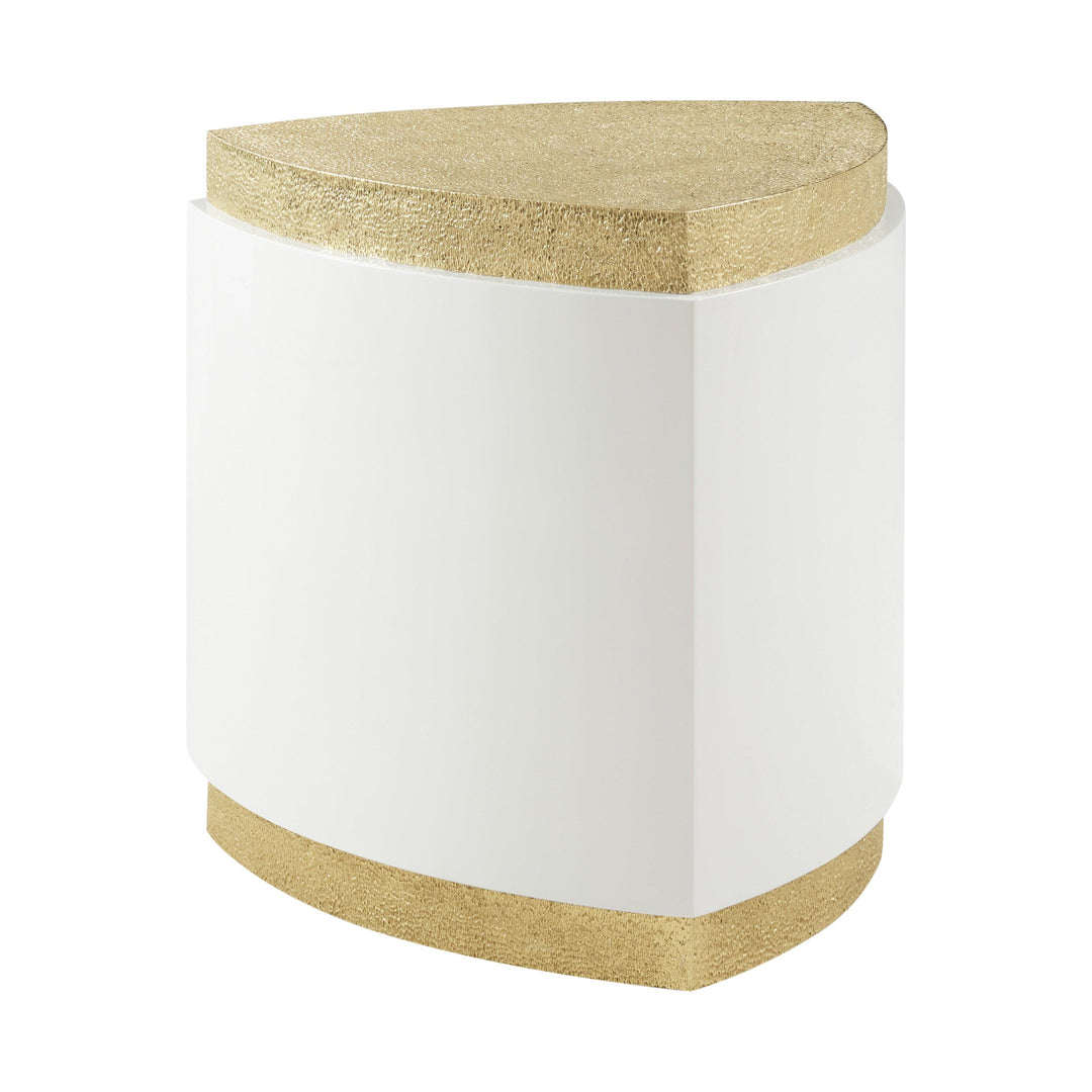 Judith Leiber Triangle Side Table - AmericanHomeFurniture