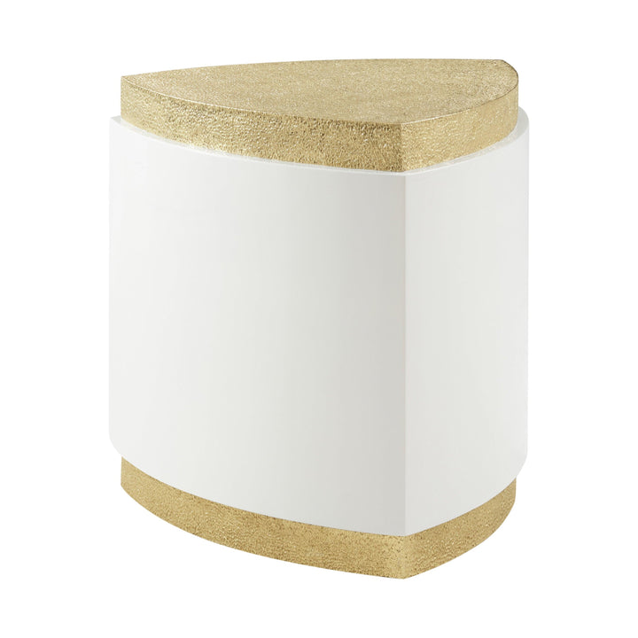 Judith Leiber Triangle Side Table - AmericanHomeFurniture