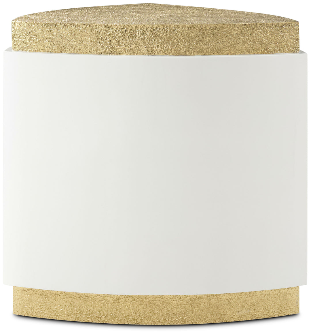 Theodore Alexander Judith Leiber Triangle Side Table