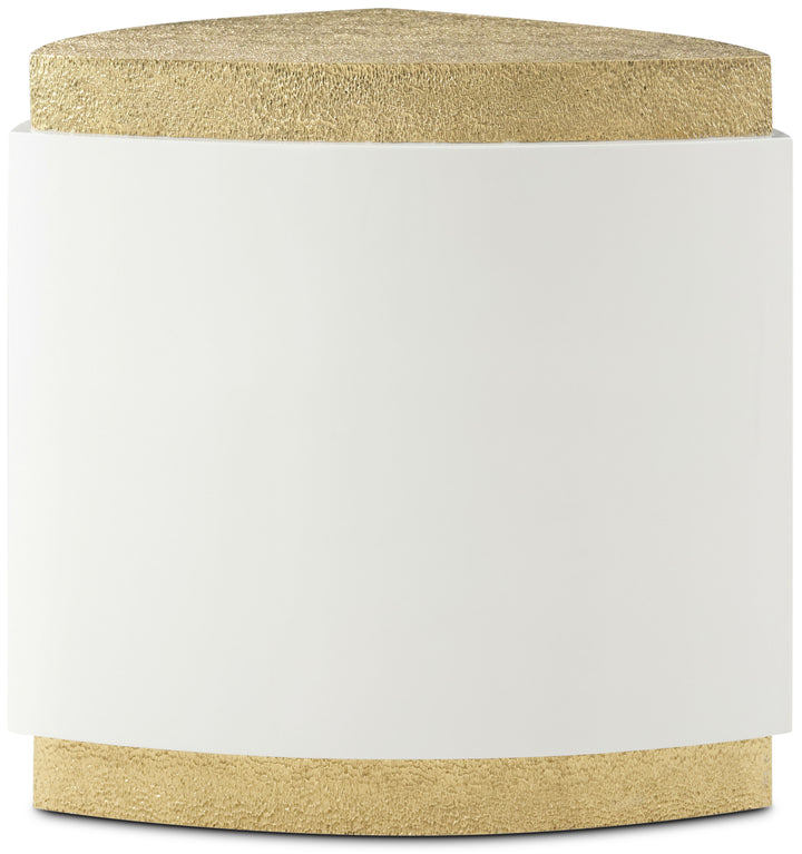 Theodore Alexander Judith Leiber Triangle Side Table