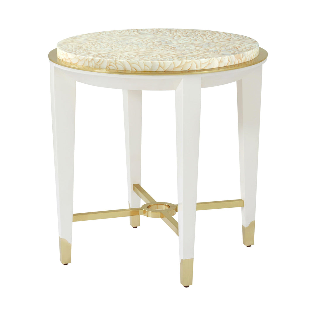 Judith Leiber Round Side Table - AmericanHomeFurniture