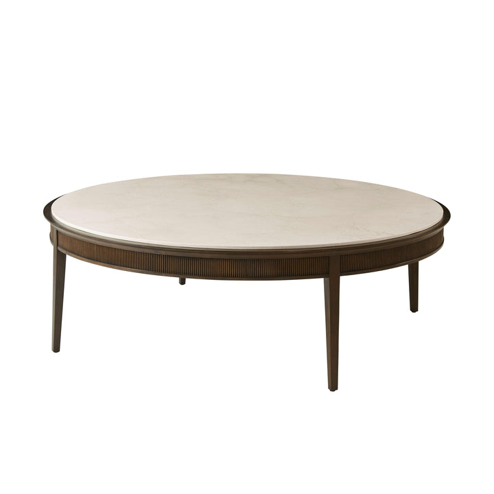Lido Round Cocktail Table - AmericanHomeFurniture