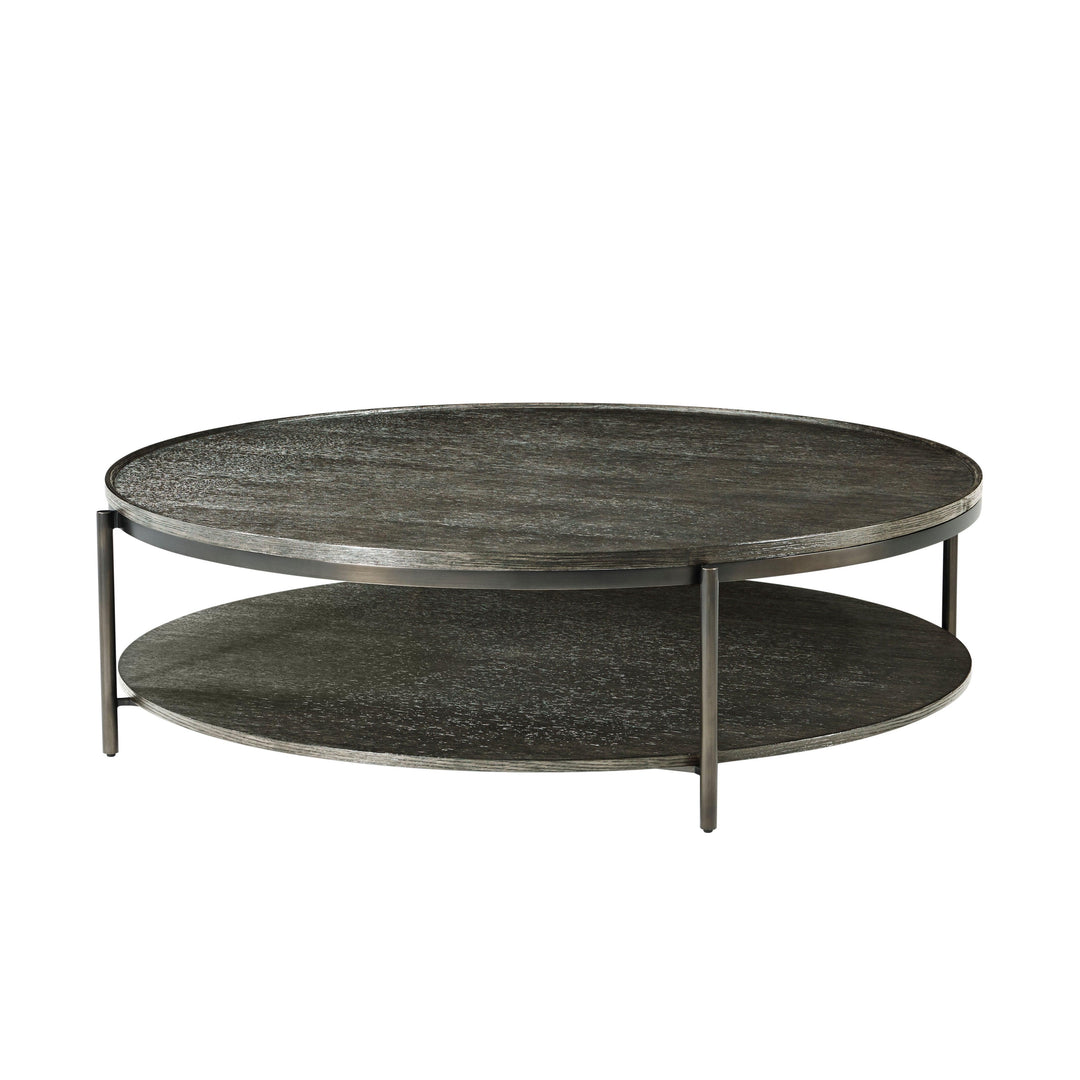 REPOSE ROUND COFFEE TABLE - AmericanHomeFurniture
