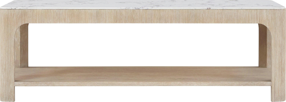 Horizon Square Quartz Cocktail Table - AmericanHomeFurniture