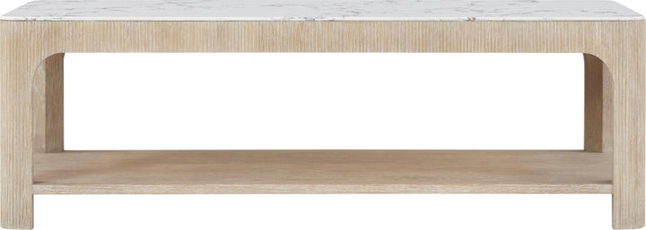 Horizon Square Quartz Cocktail Table - AmericanHomeFurniture