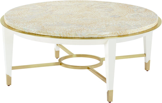 Theodore Alexander Judith Leiber Round Cocktail Table COFFEE TABLES