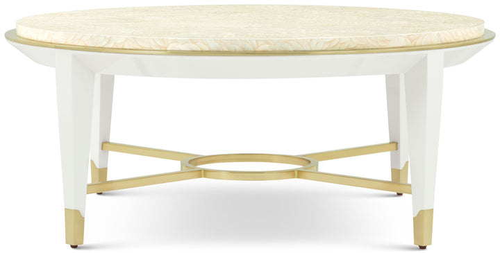 Theodore Alexander Judith Leiber Round Cocktail Table