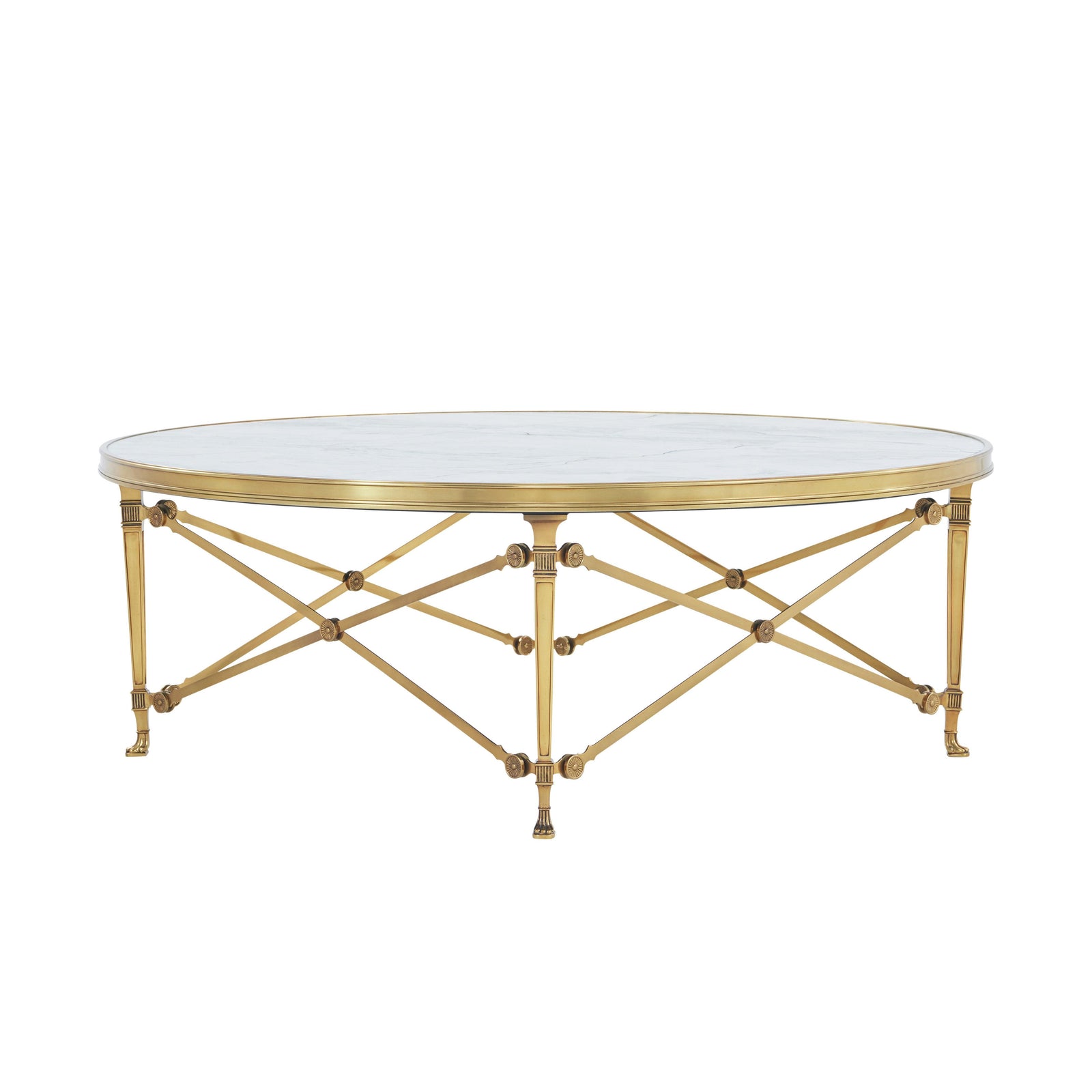 Theodore Alexander Spencer London Brass Cocktail Table COFFEE TABLES