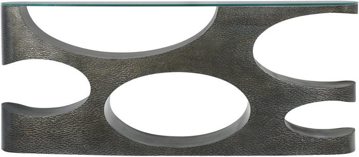 Theodore Alexander Essence Metal Console 2 CONSOLE TABLES