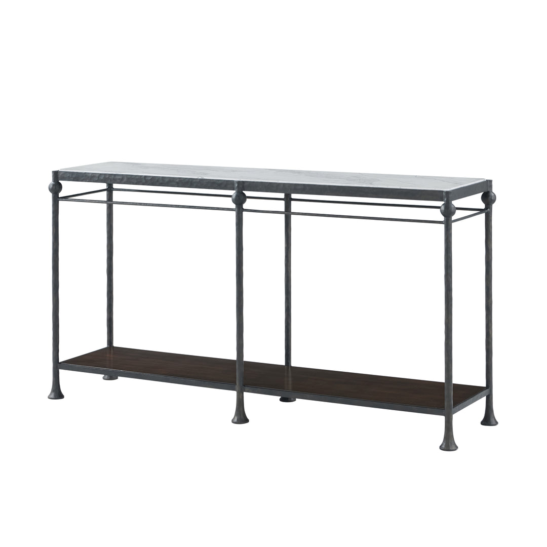 American Home Furniture | Theodore Alexander - Spencer London Metal Console Table