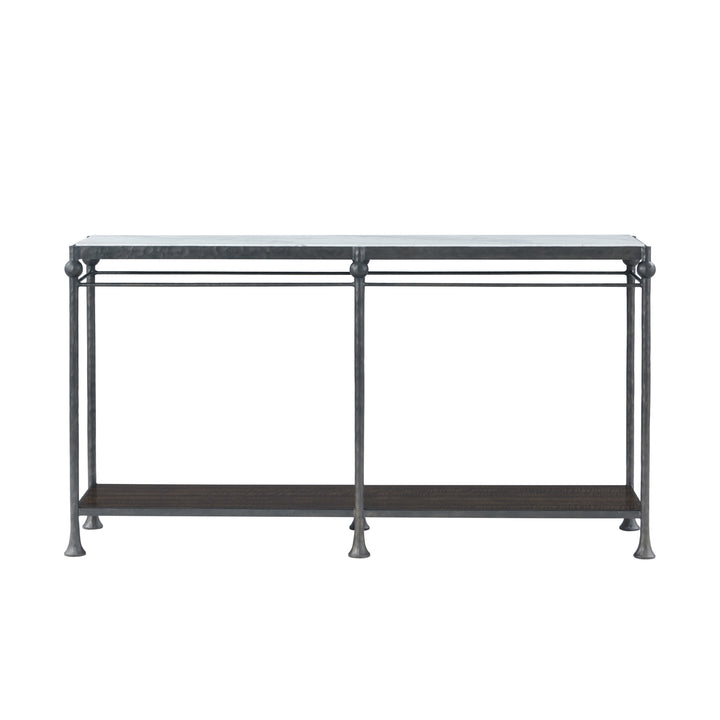 American Home Furniture | Theodore Alexander - Spencer London Metal Console Table