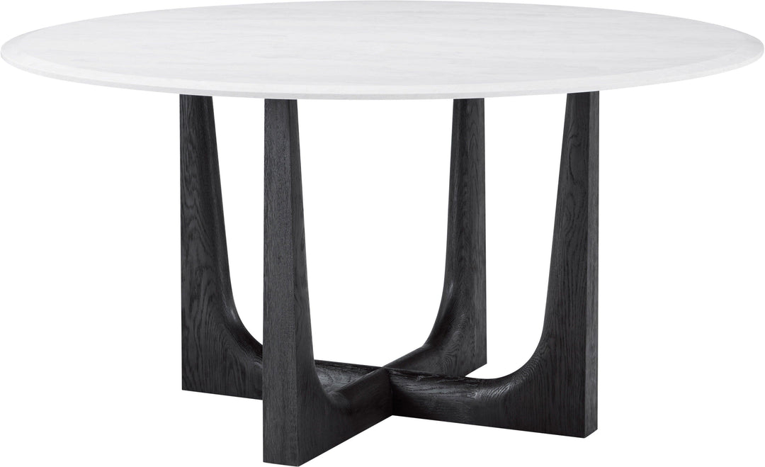 REPOSE MARBLE ROUND DINING TABLE - AmericanHomeFurniture