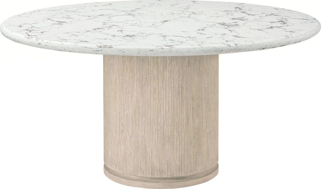 Horizon Round Quartz Dining Table - AmericanHomeFurniture
