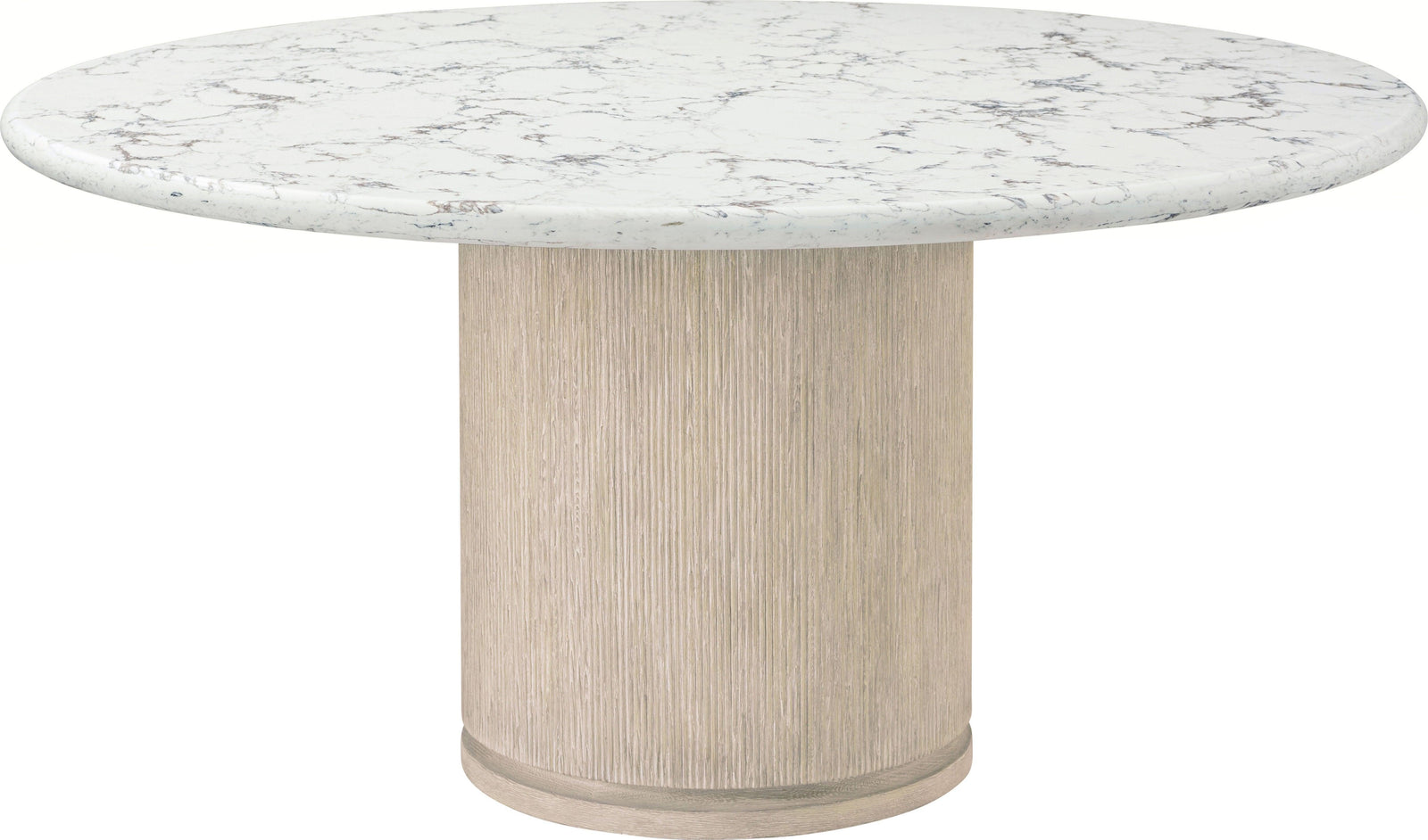 Theodore Alexander Horizon Round Quartz Dining Table DINING TABLES