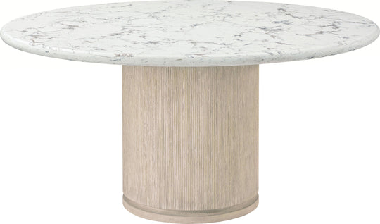 Theodore Alexander Horizon Round Quartz Dining Table DINING TABLES