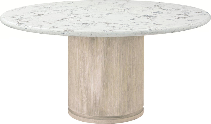 Horizon Round Quartz Dining Table - AmericanHomeFurniture