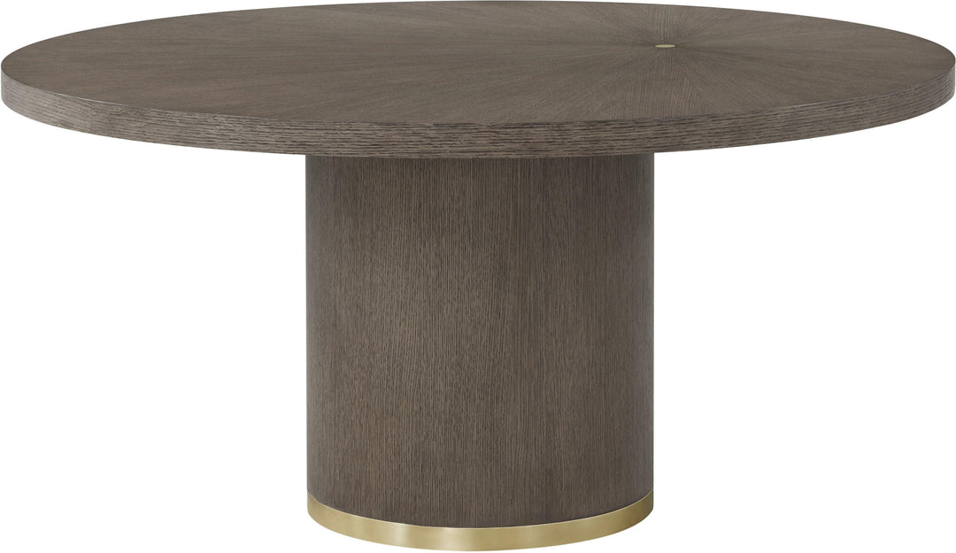 Judith Leiber Round Sunburst Dining Table - AmericanHomeFurniture