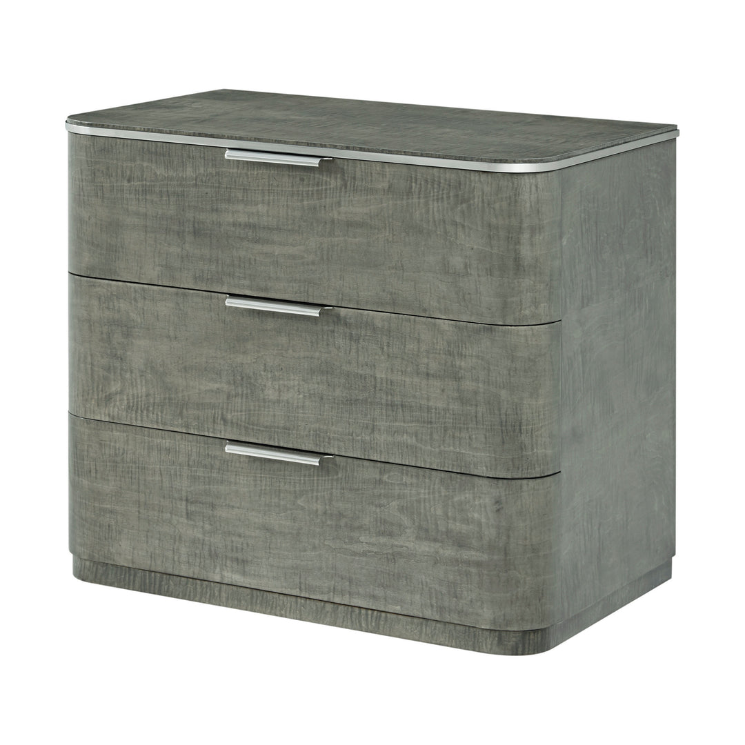 American Home Furniture | Theodore Alexander - Hudson Nightstand 3 Drawers