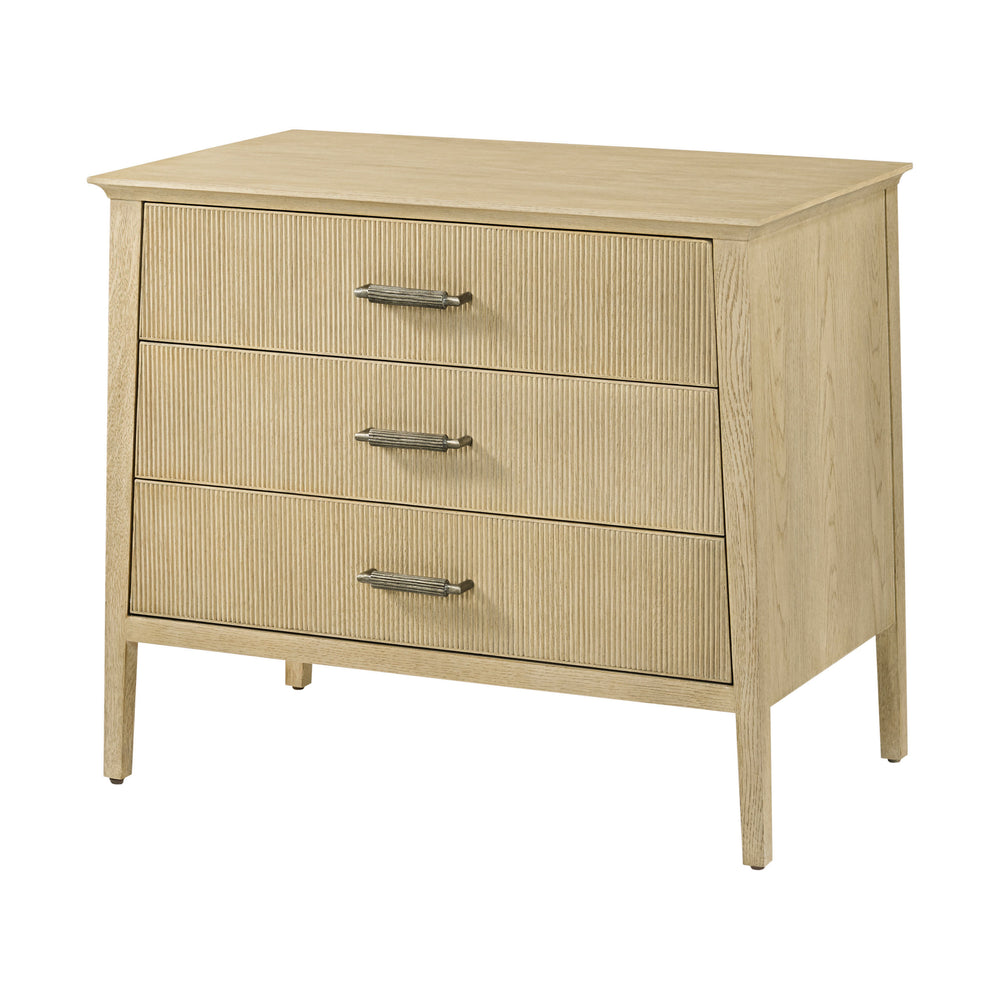 American Home Furniture | Theodore Alexander - Balboa Three-Drawer Nightstand