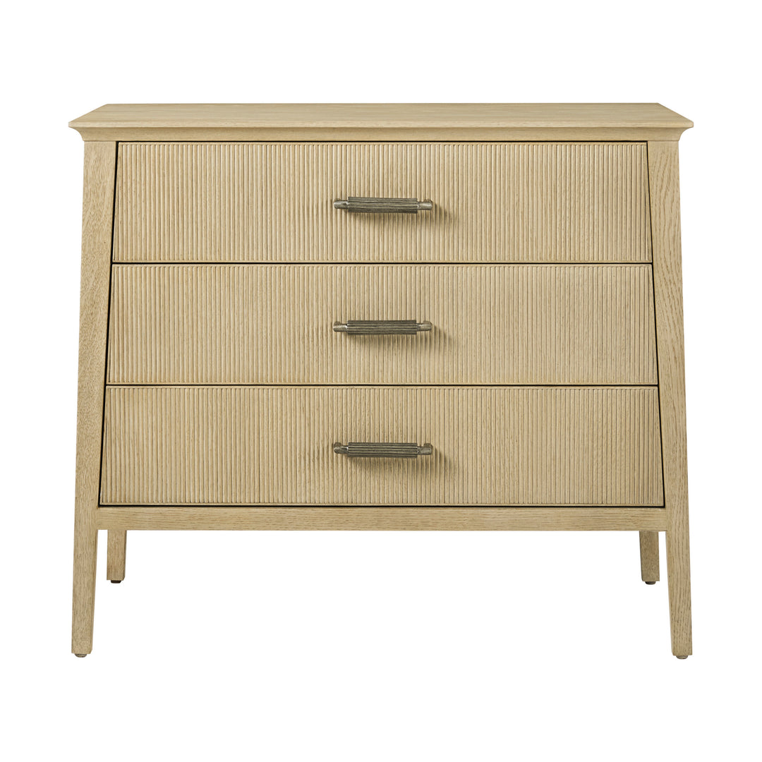 American Home Furniture | Theodore Alexander - Balboa Three-Drawer Nightstand