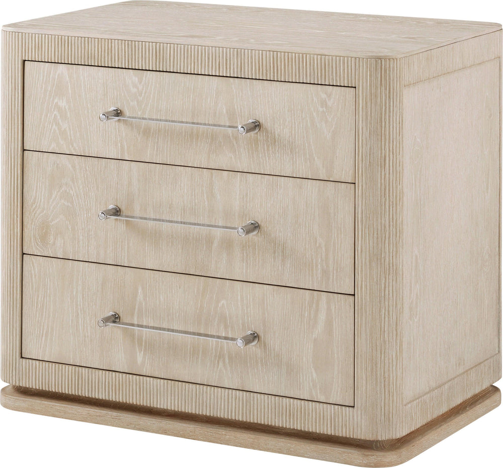 Horizon Three Drawer Nightstand - AmericanHomeFurniture