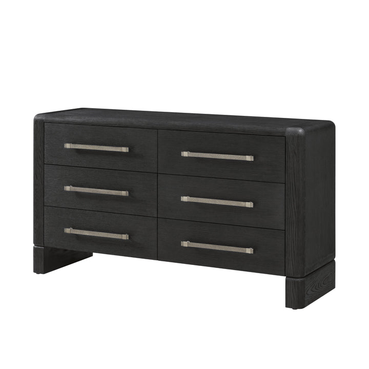 Luna 6-Drawer Dresser - AmericanHomeFurniture