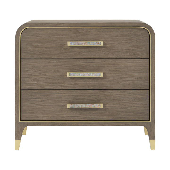 Judith Leiber 3-Drawer Nightstand - AmericanHomeFurniture