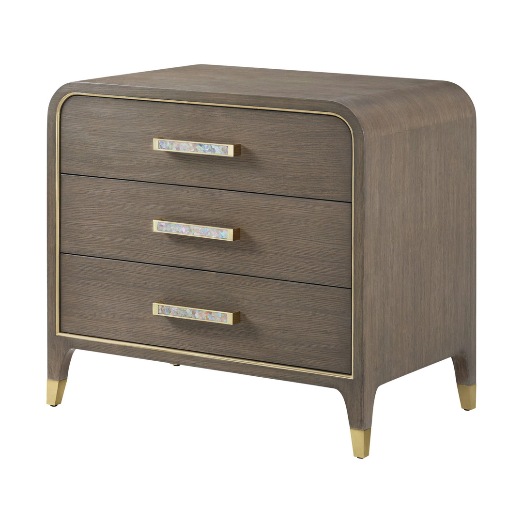 Judith Leiber 3-Drawer Nightstand - AmericanHomeFurniture