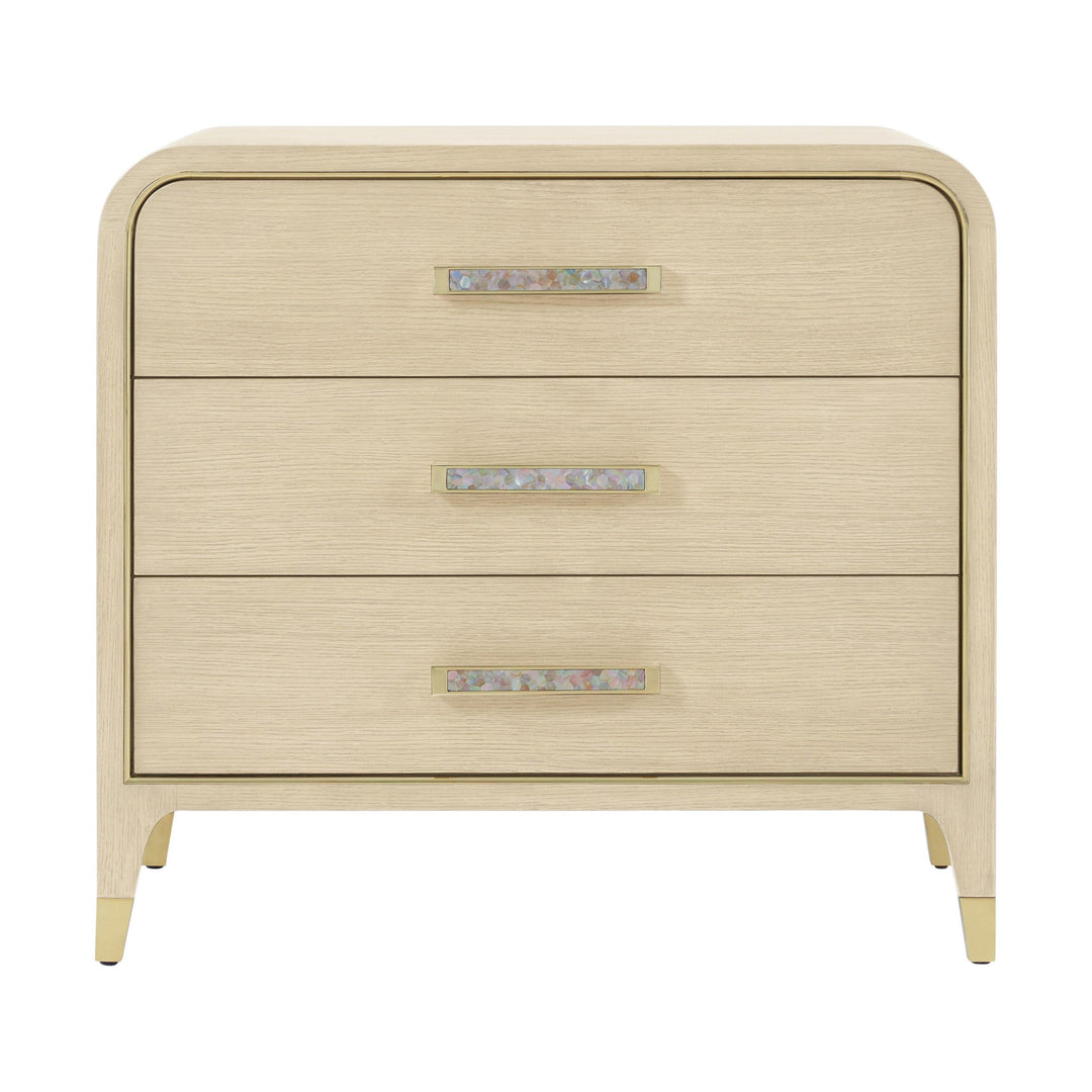 Judith Leiber 3-Drawer Nightstand - AmericanHomeFurniture