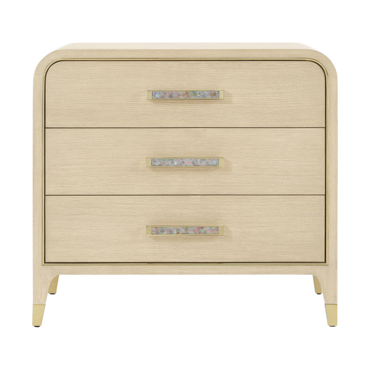 Judith Leiber 3-Drawer Nightstand - AmericanHomeFurniture