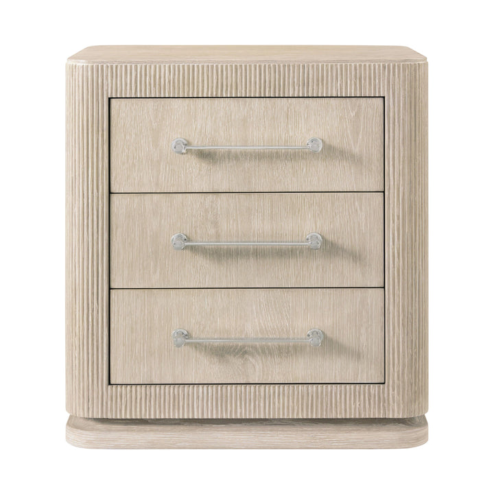 Horizon Three Drawer Small Nightstand - AmericanHomeFurniture