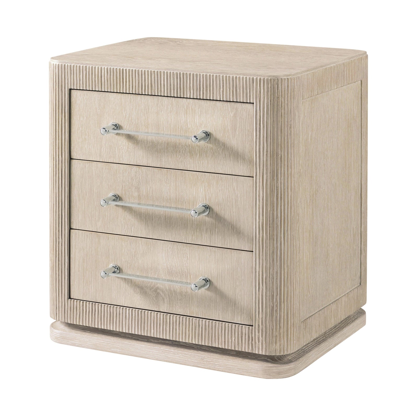 Theodore Alexander Horizon Three Drawer Small Nightstand NIGHTSTANDS