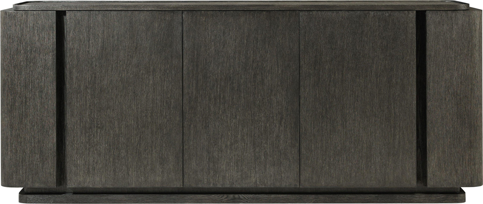 Theodore Alexander REPOSE PANEL TRIPLE-DOOR SIDEBOARD WITH SIDE STORAGES CABINETS