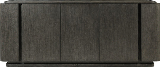 Theodore Alexander REPOSE PANEL TRIPLE-DOOR SIDEBOARD WITH SIDE STORAGES CABINETS
