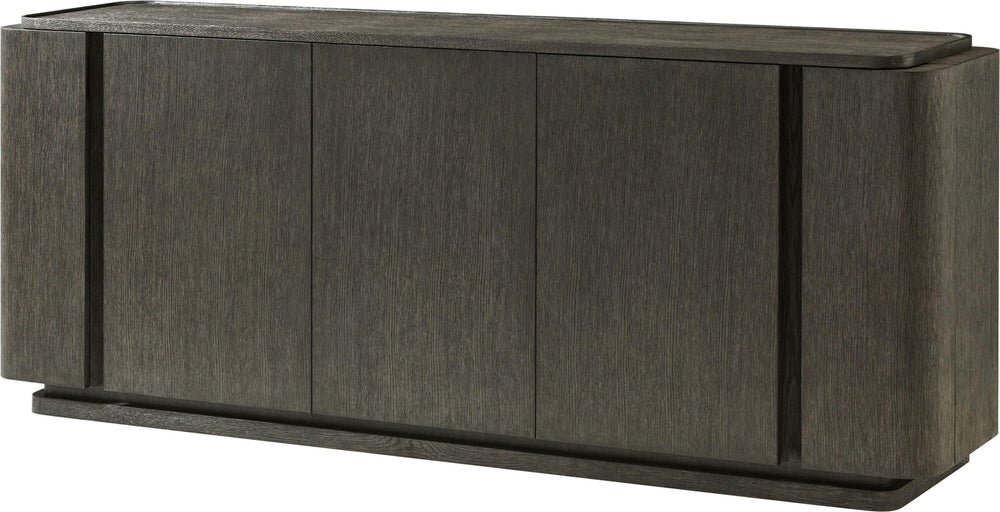 REPOSE PANEL TRIPLE-DOOR SIDEBOARD WITH SIDE STORAGES - AmericanHomeFurniture