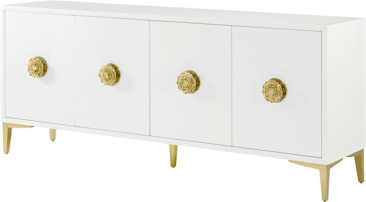 Judith Leiber 4-Door Credenza III - AmericanHomeFurniture