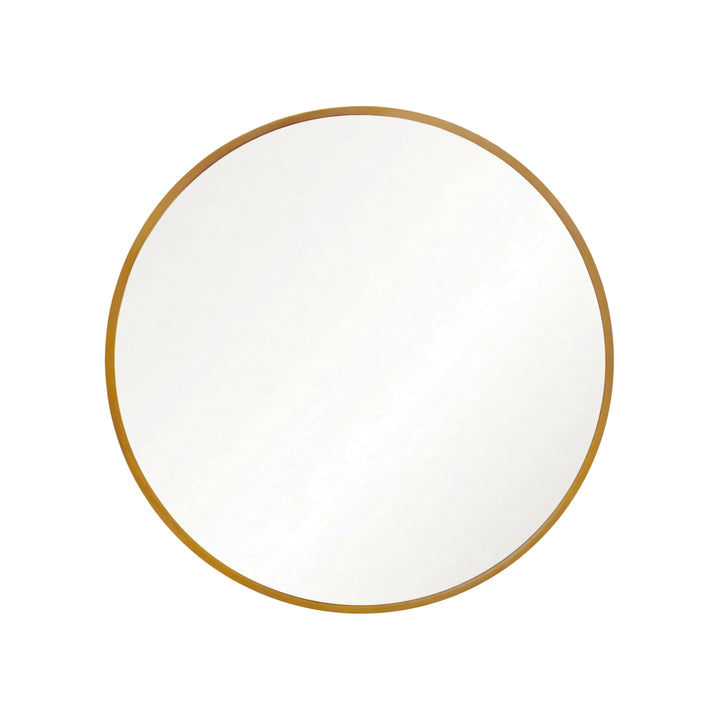 Round Pedestal Side Table With Urchin Textured Detail And White Marble Base With Inset Mirror Top - TALIA