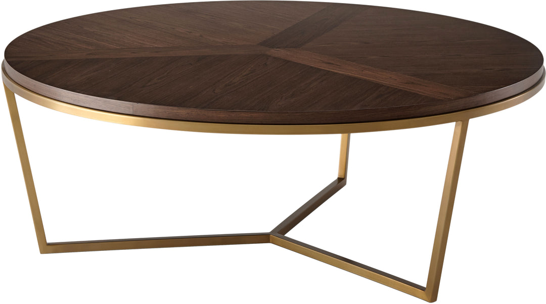 American Home Furniture | Theodore Alexander - Fisher Round Cocktail Table