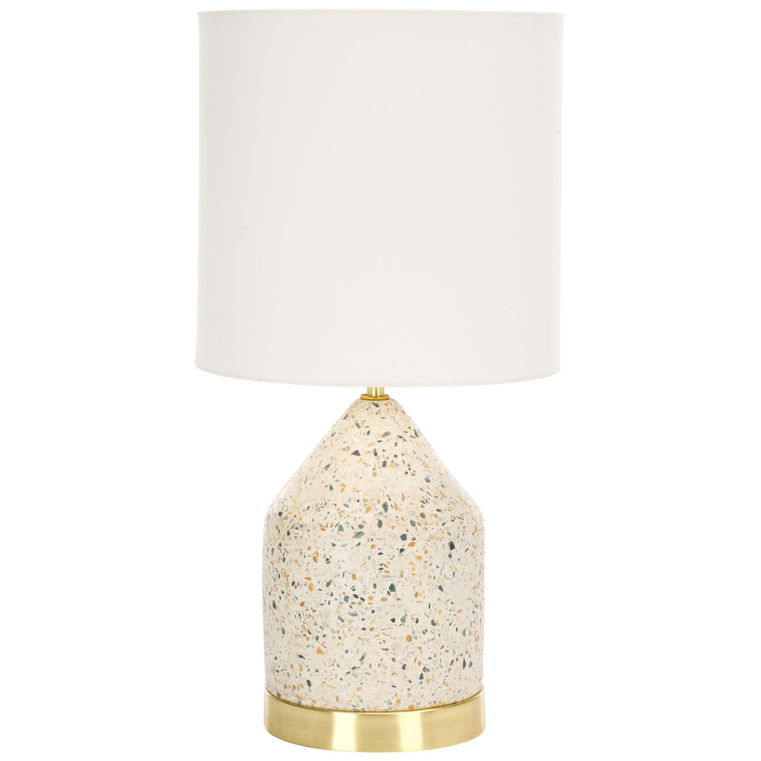 WHITE TERRAZZO / GOLD