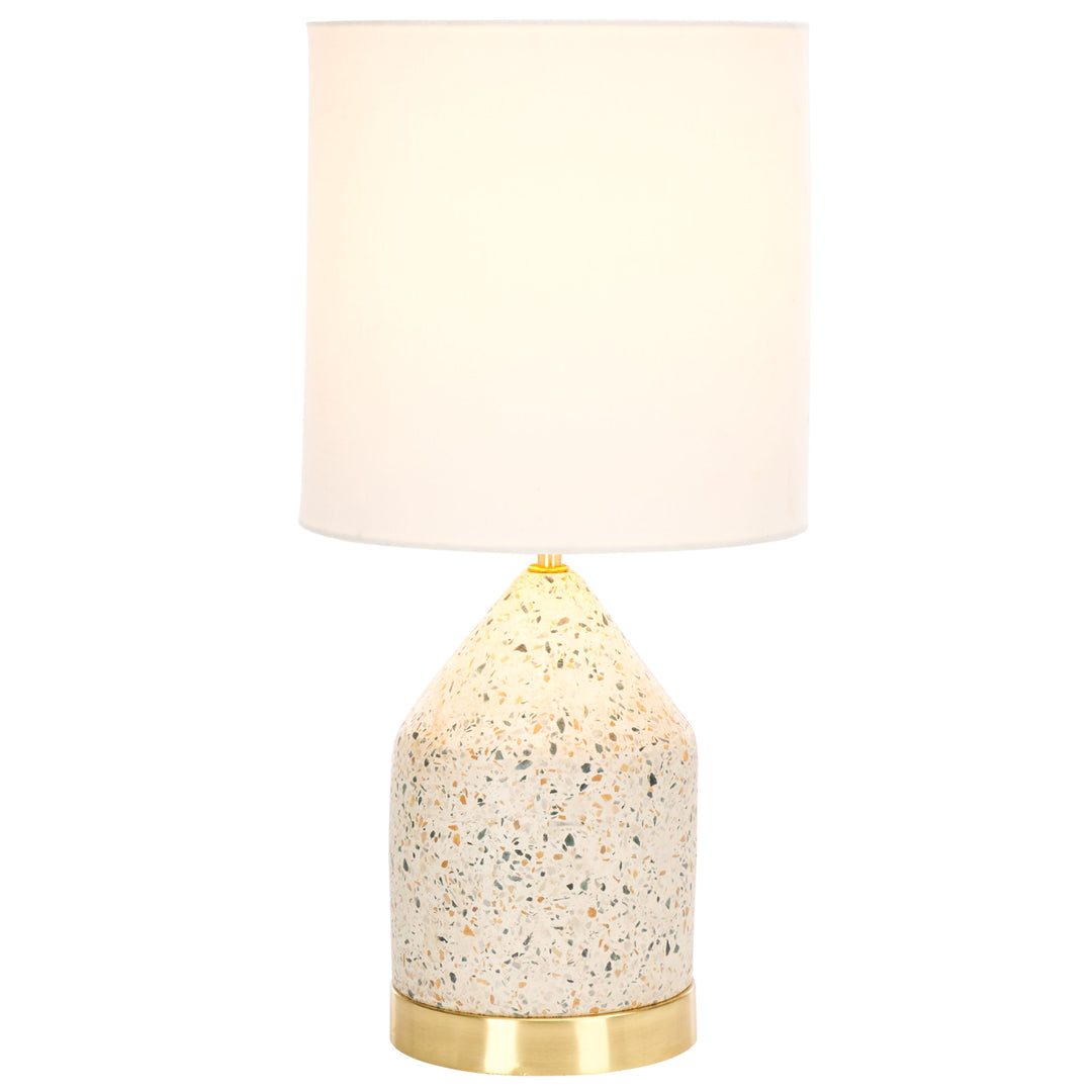 WHITE TERRAZZO / GOLD