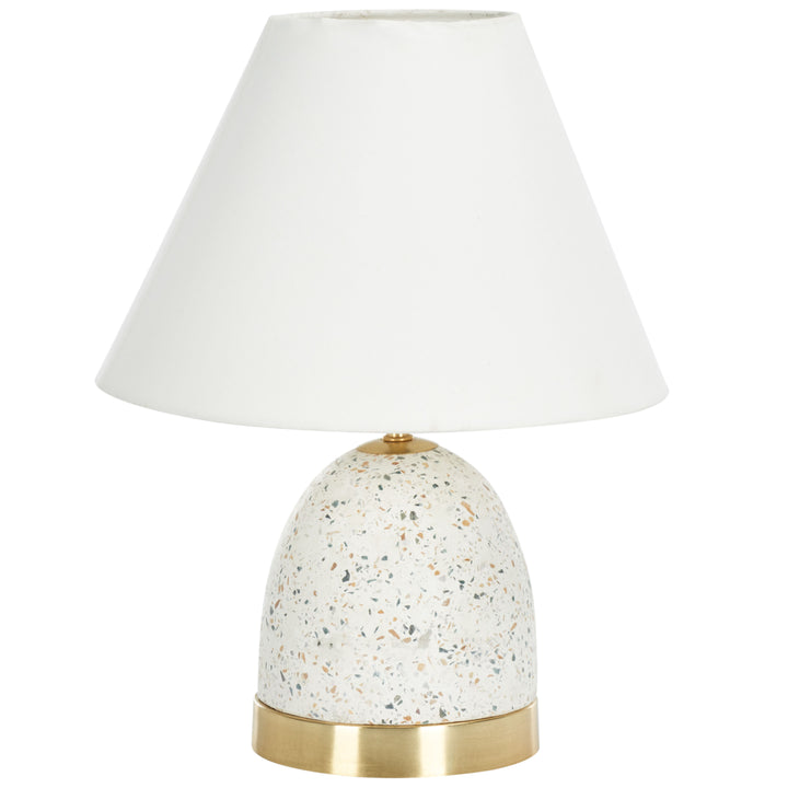 WHITE TERRAZZO / GOLD