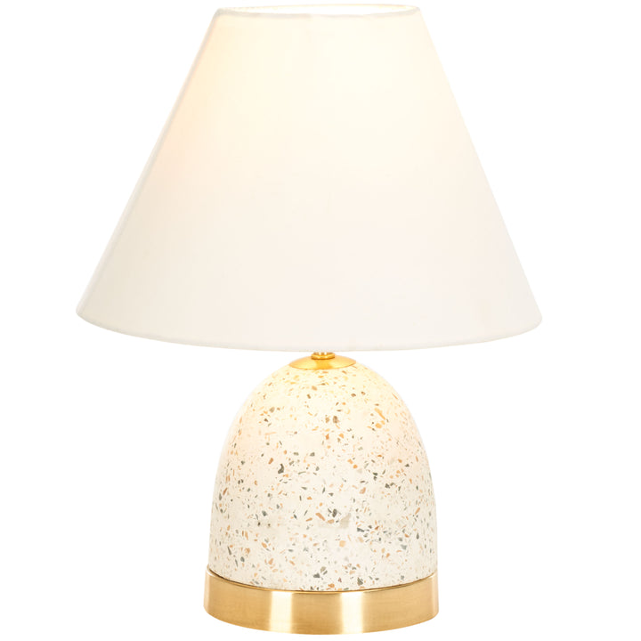 WHITE TERRAZZO / GOLD