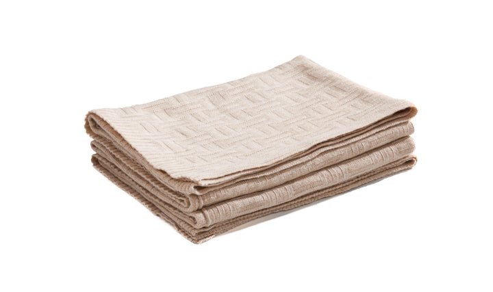 Camel Hair Throw Achelous - AmericanHomeFurniture