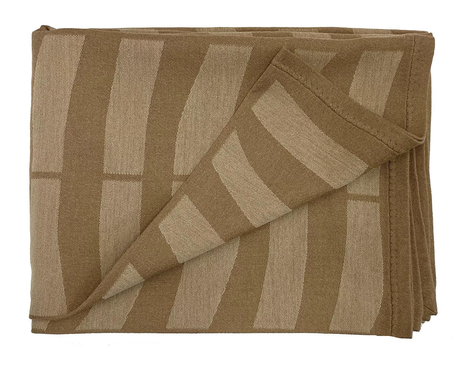 Fibre by Auskin - Europe Camel Hair Throw - TCYN4R14X18 | American Home Furniture