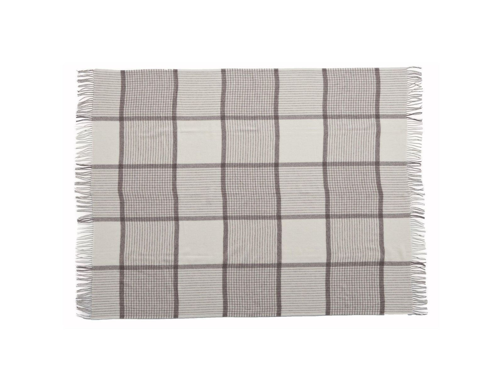 Fibre by Auskin - Winston Woven Throw Cream - TDRO600ENBR14X18 | American Home Furniture