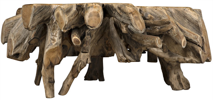 American Home Furniture | Noir - Teak Root Coffee Table