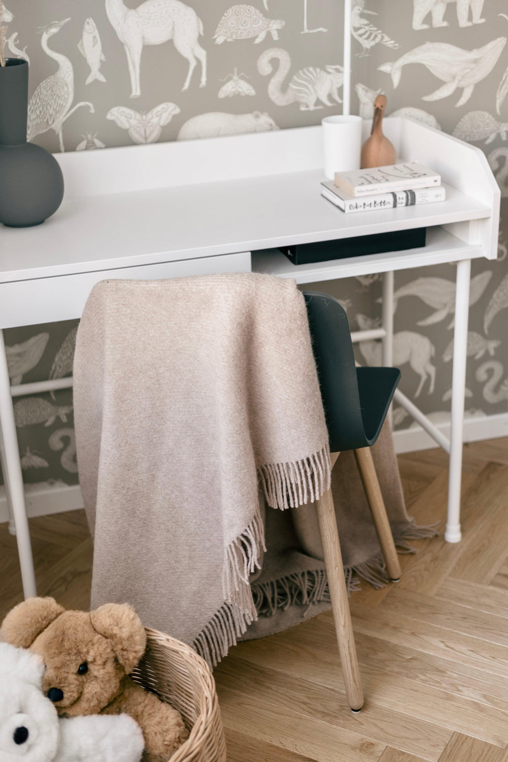 Sandoy Recycled Wool and Alpaca Throw - AmericanHomeFurniture