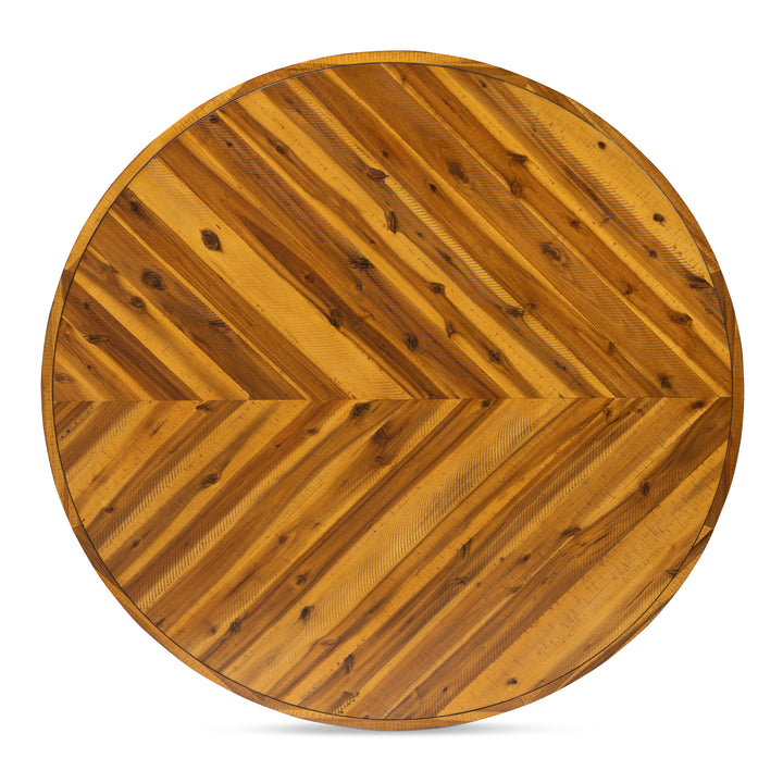 American Home Furniture Moe's Home Collection Parq Round Dining Table
