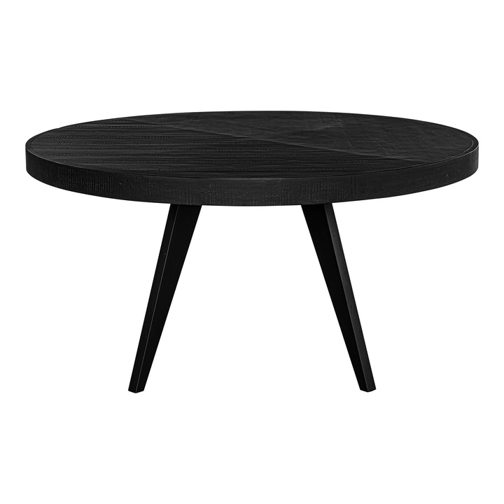 Moe's Home Collection - Parq 60In Round Dining Table Black - TL-1029-02 | American Home Furniture