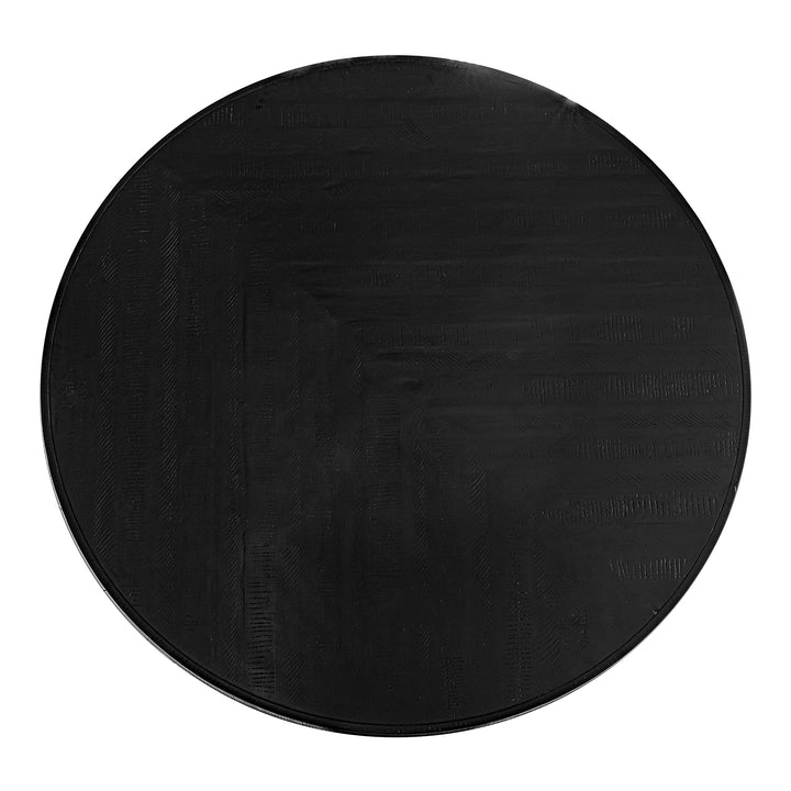 Moe's Home Collection - Parq 60In Round Dining Table Black - TL-1029-02 | American Home Furniture
